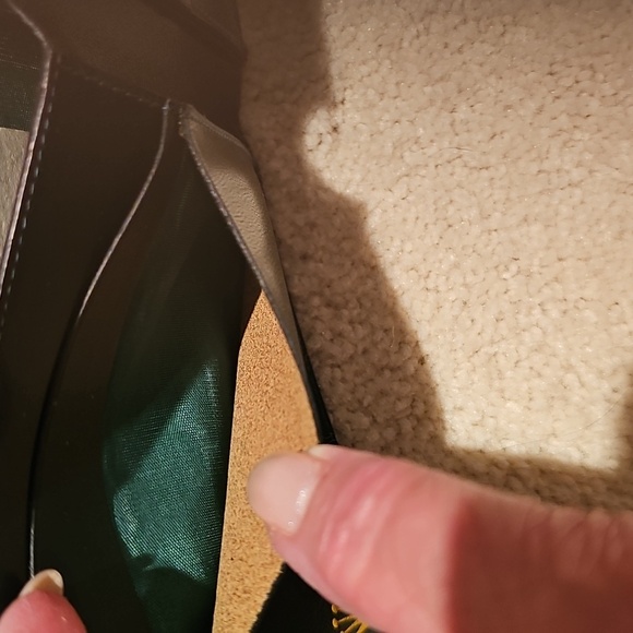 Vintage Green Rolex Leather Wallet - Picture 6 of 6